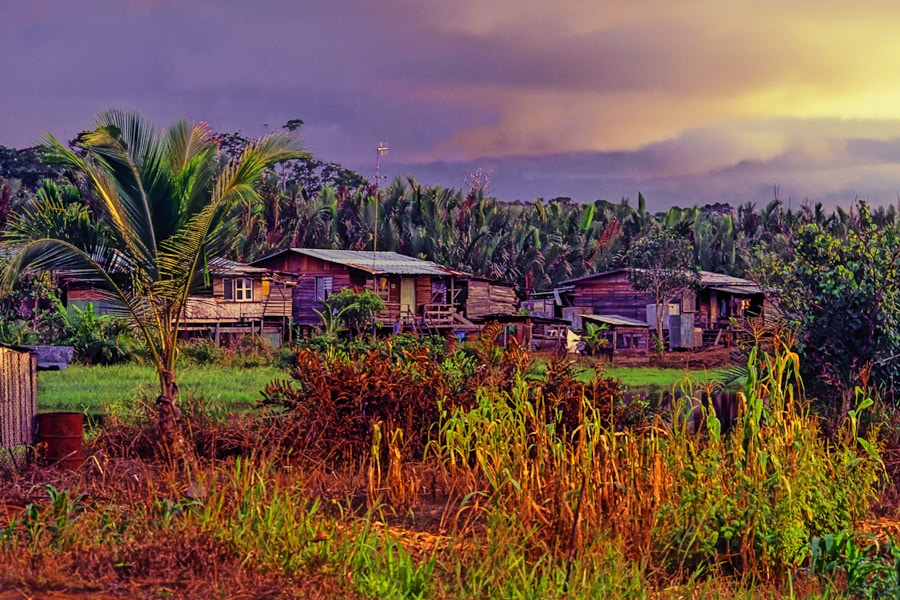 Daily Photo Village in Brunei  Richard Davis Photography