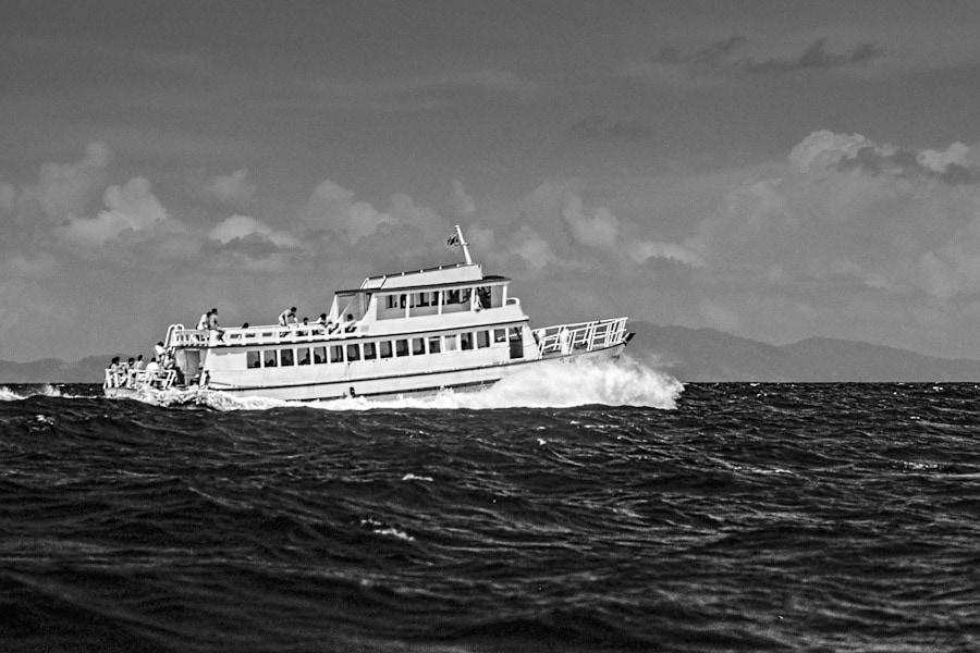 Phuket Ferry BW | Richard Davis Photography